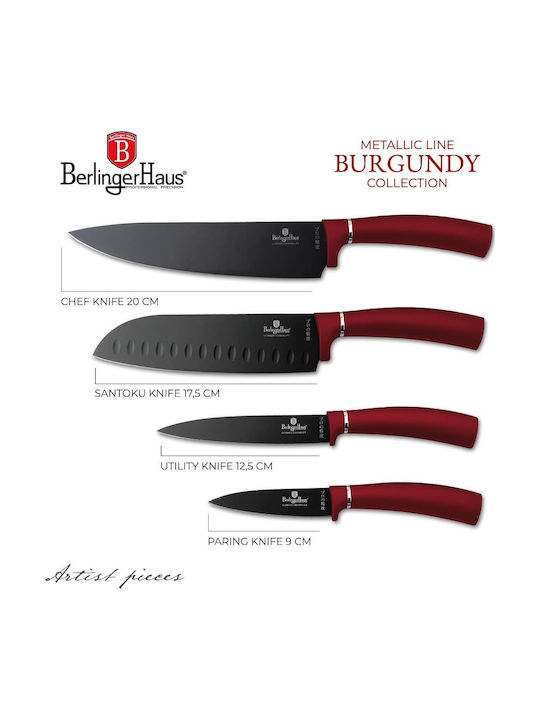 Berlinger Haus Knife Set from Stainless Steel 4pcs