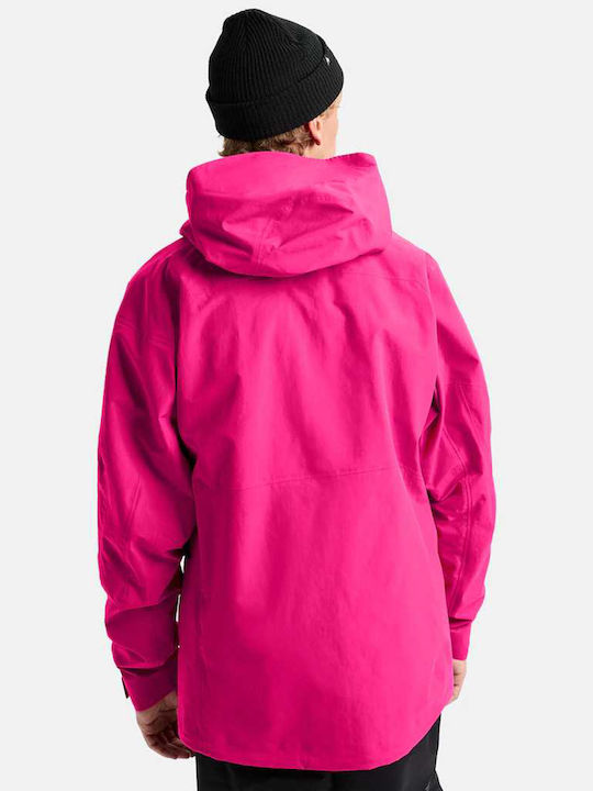 Burton 100021B69P Ανδρικό Μπουφάν Gore-Tex για Σκι & Snowboard Μωβ Burton 100021B69P Ανδρικό Μπουφάν Gore-Tex για Σκι & Snowboard Μωβ