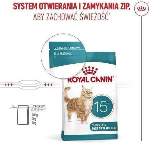 Royal Canin Ageing 15+ Dry Food for Senior Cats 4kg