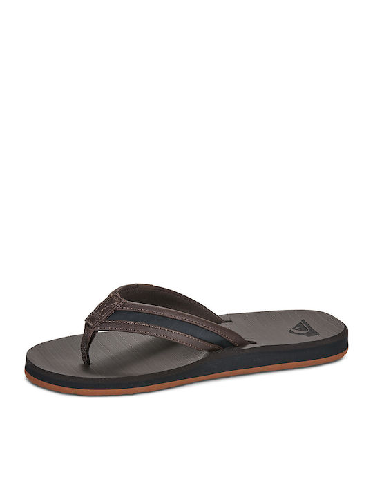 Carver Herren Flip Flops Braune