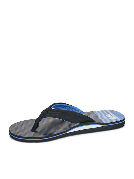 Molokai Layback Herren Flip Flops Schwarz