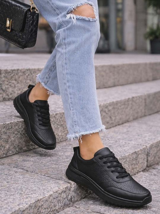 Damen Anatomisch Sneakers Schwarz