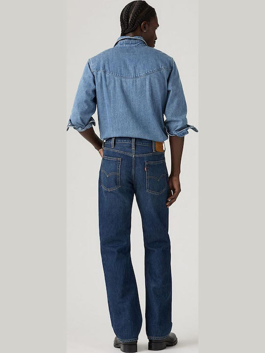 Western Ανδρικό Παντελόνι Τζιν Blue