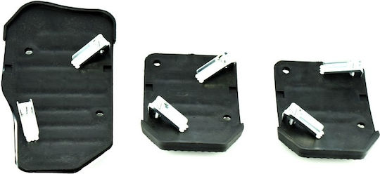Alista Home Set de pedale Autoturism Universal Aluminiu Argintiu 3buc