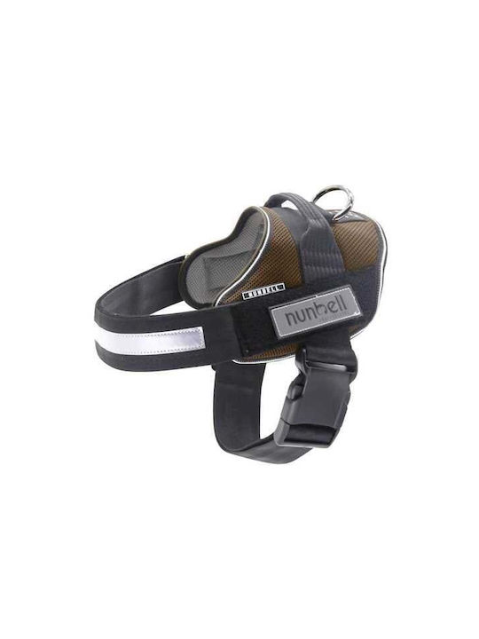 Dog Harness Nunbell Size 5 Breathable Material Brown Dog Harness Nunbell Size 5 Breathable Material Brown