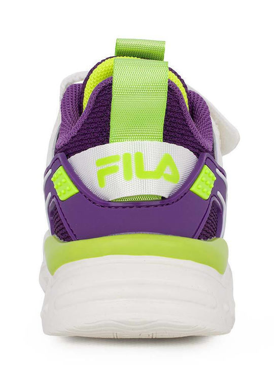 Memory Spinel 3 V Kids Sneakers Anatomic with Scratch White