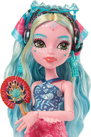 Mattel Skulltimate Secrets 7 Case Lagoona Păpușă Monster High pentru 4+ Ani