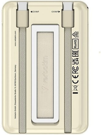 Verbatim C'n'G Power Bank 5000mAh 15W Gold