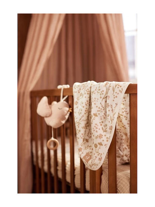 Jollein Blanket Nursery Swaddling Blankets Cotton Ecru 75x100cm