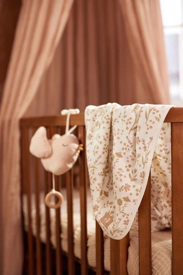 Jollein Pătură Pepinieră Swaddling pături 100% bumbac Ecru 75x100cm