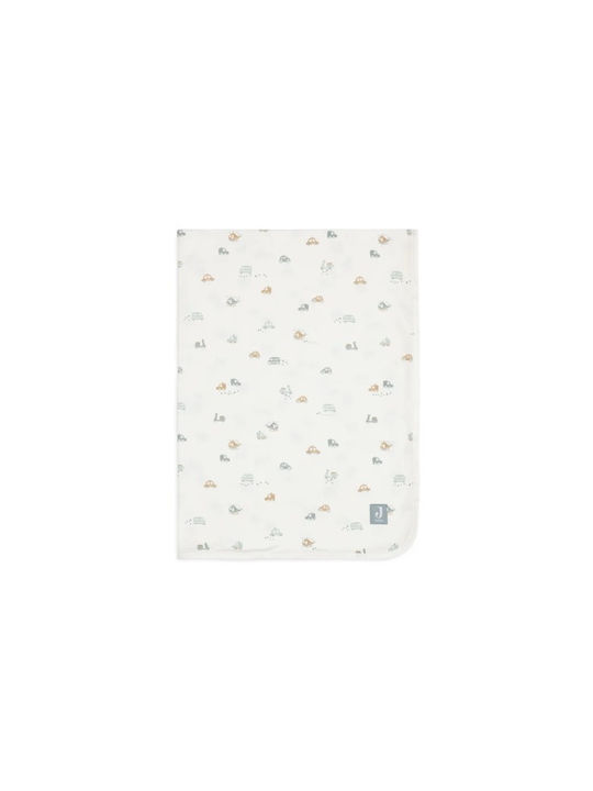 Jollein Blanket Nursery Swaddling Blankets Cotton Ecru 75x100cm