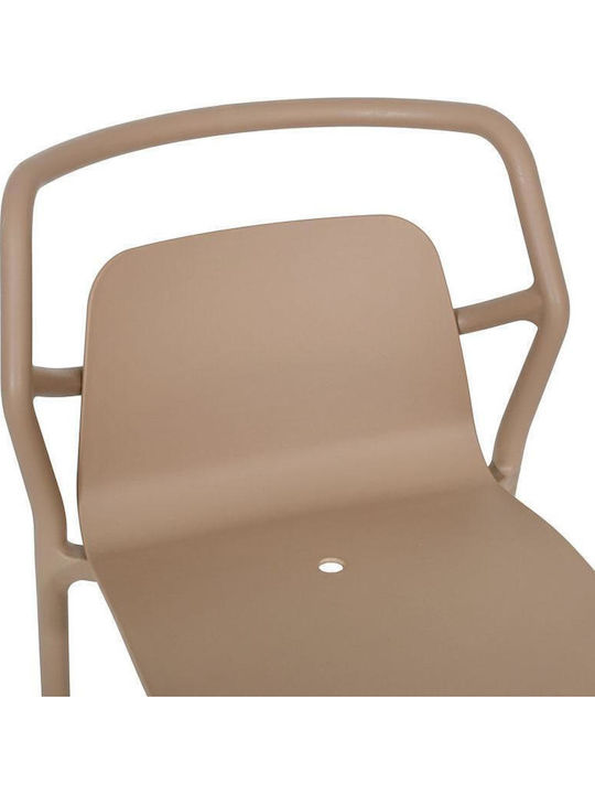 Outdoor Chair Polypropylene Fl810 Beige 59x54x78cm