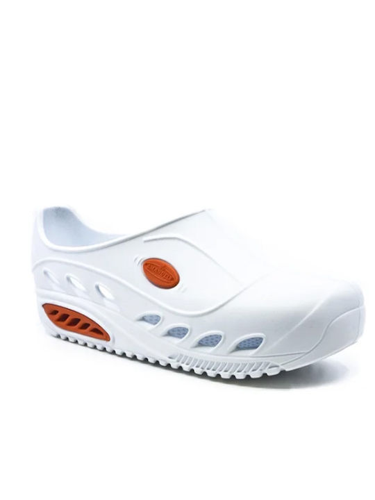 Genesis Anatomisch Clogs Weiß