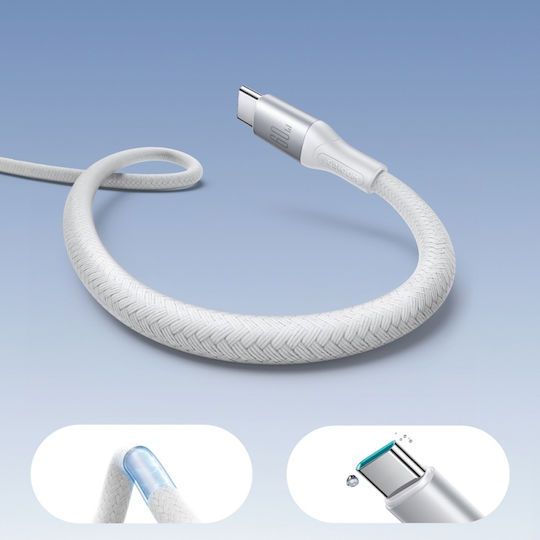 Joyroom S-A28 Flash USB 2.0 Kabel USB-C männlich - USB-A / USB-C 60W PD Weiß 1m