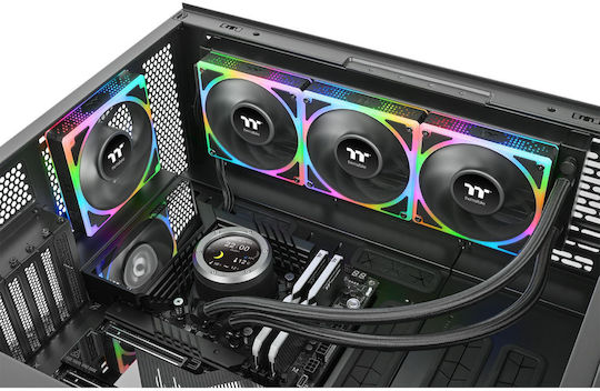 Thermaltake Toughfan Ex 140 Case Fans (2000rpm / 94.43cfm) with ARGB Lighting Pack of 3