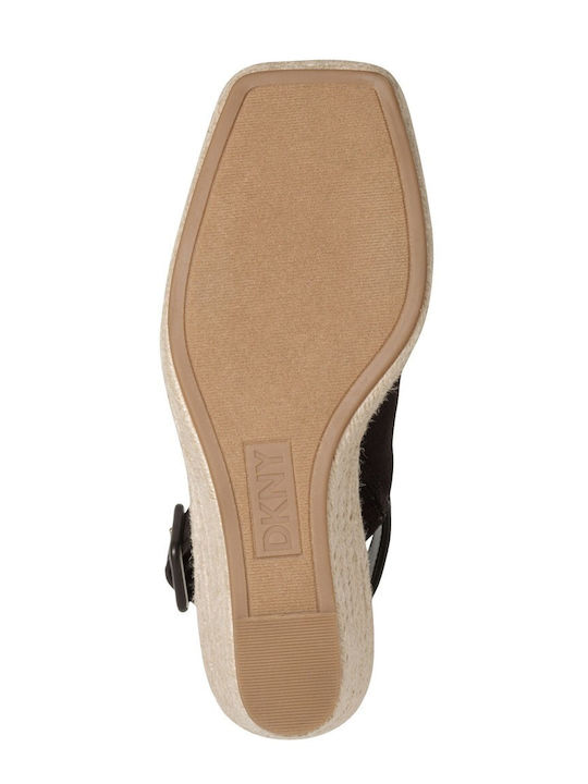 Women's Fabric Platform Shoes Brown