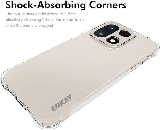 Enkay Back Cover Σιλικόνης Διάφανο (OnePlus 15)