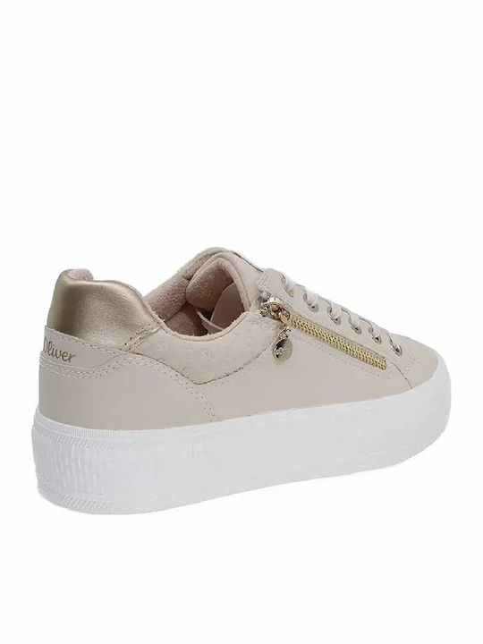 Damen Sneakers Beige