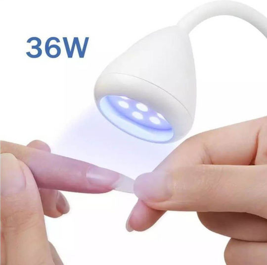Φουρνάκι Νυχιών UV 36W Ροζ