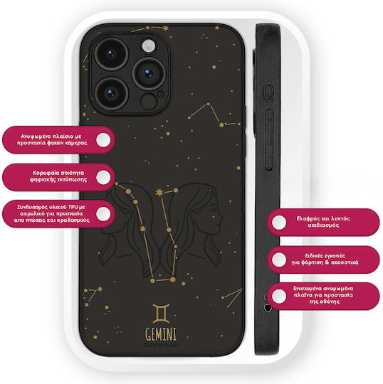 Sonique Zodiac Serie Handyhülle Motorola Edge 50 Pro 5G Zwillinge