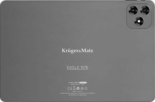 Kruger & Matz KM1078 10.9Inches Tablet (6GB/128GB) Gray
