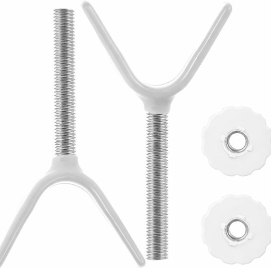 Kidizi Adaptor pentru ușă de protecție din Metal în Culoare Gri 2buc
