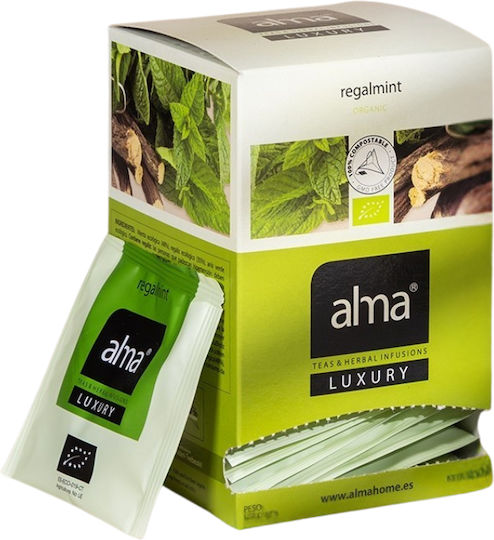 Alma Organic Product Green Tea Luxury 20 Bags