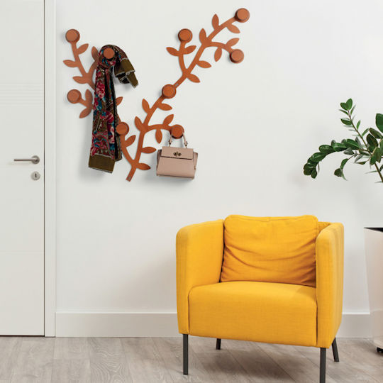 Foppapedretti Appendialbero Ξύλινη 3 Θέσεων 40x65cm Foppapedretti Appendialbero Ξύλινη 3 Θέσεων 40x65cm