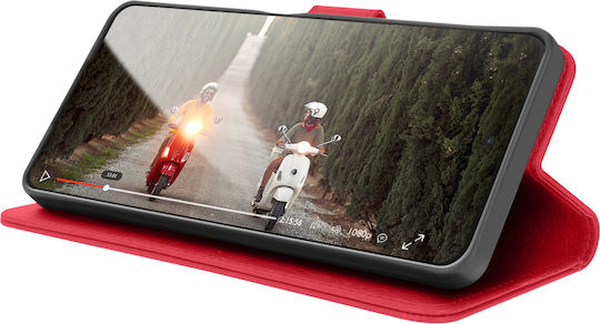 Zanaé Brieftasche Hülle Huawei Y6s Y6 2019 8A Stand Tab Rot