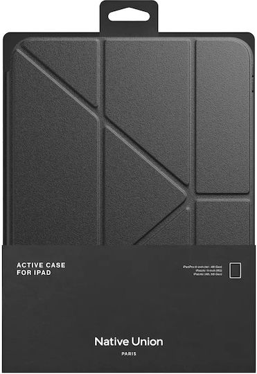 Native Union 4-position Foldable Case Ipad Pro 11 Active Folio Model Origami Design Black