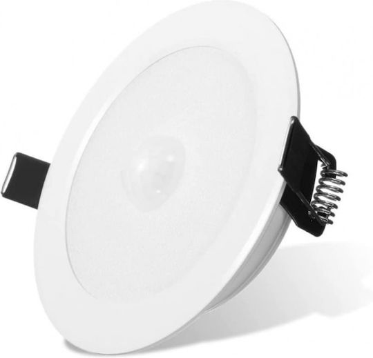 LED Ψυχρό Λευκό Σποτ σε Λευκό Χρώμα