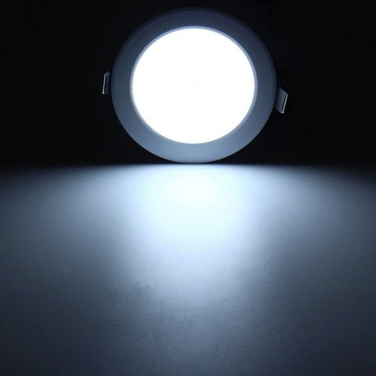 LED Ψυχρό Λευκό Σποτ σε Λευκό Χρώμα