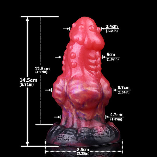 Kinksters Anal Dildo XXLarge Rotes