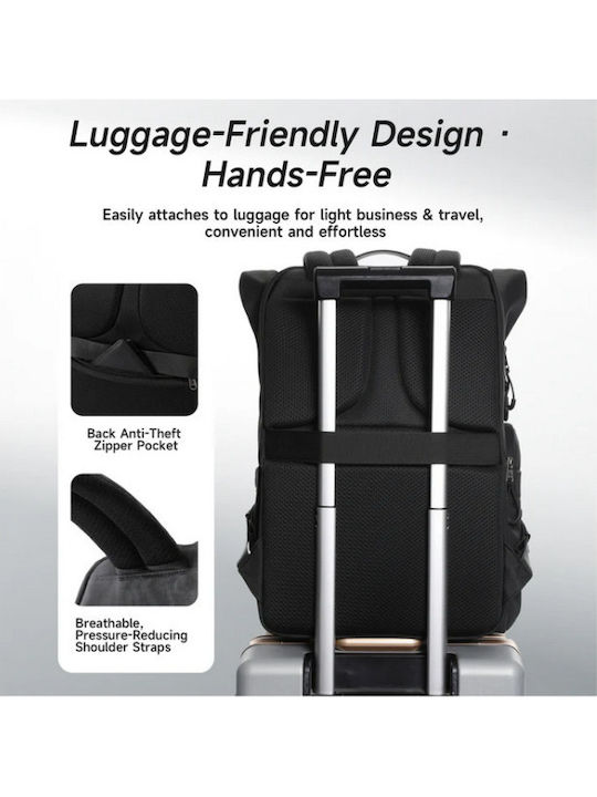 Tigernu Waterproof Backpack Backpack for Laptop Black T-B91025_BLACK