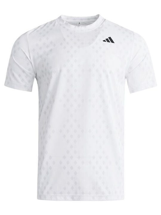 adidas Club Tennis JM1199 Ανδρική Μπλούζα Λευκή