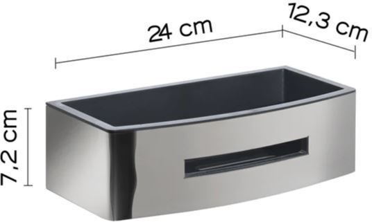 Gedy Wall Mounted Sponge Holder Black