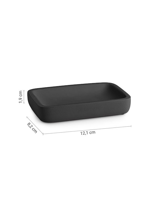 Gedy Soap Dish made of Resin Black