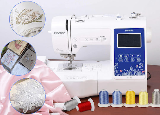 Set Fire De Broderie 9 Bobine 730 M Multicolor Cutie De Depozitare Culori Populare