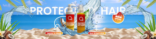 Qure After Sun Μάσκα Μαλλιών για Επανόρθωση με Κερατίνη 200ml