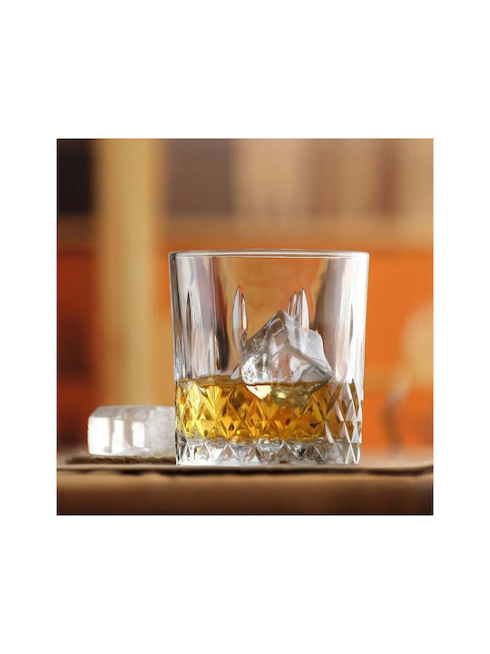 Luigi Ferrero Set Gläser Whiskey / Cocktail/Trinken aus Glas 330ml 6Stück