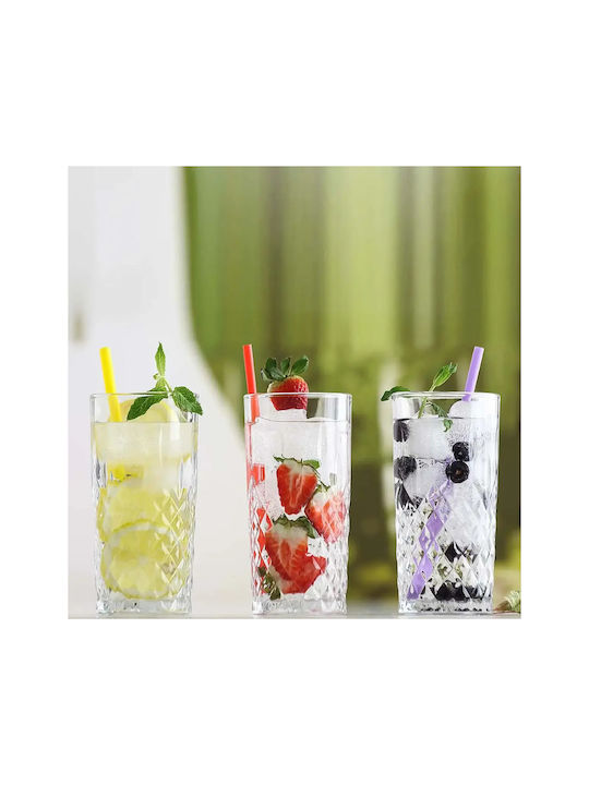 Luigi Ferrero Set Gläser Wasser / Cocktail/Trinken aus Glas 356ml 6Stück