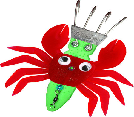 Technofish Large Artificial Bait Octopuses No5 230gr White-phosphorescent