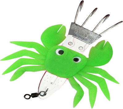 Technofish Large Artificial Bait Octopuses No5 230gr White-phosphorescent
