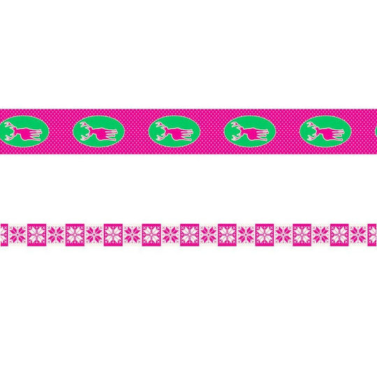 Διακοσμητική Αυτοκόλλητη Ταινία Clairefontaine 30mm-15mm X10m Christmas Tape