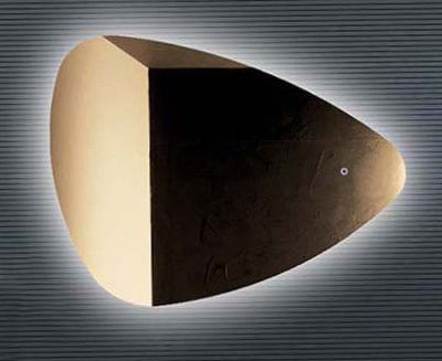 Bronze Art Oglindă de Baie Lumini LED Atingere 58x79cm Bronz