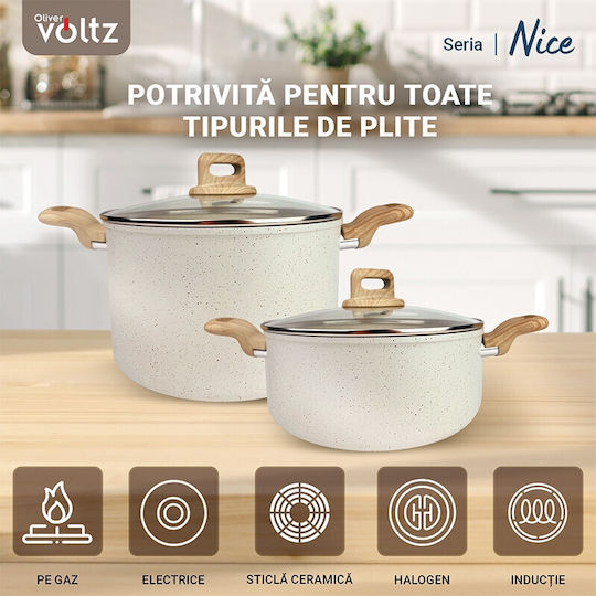 Voltz Oală Adâncă Frumoasă Din Aluminiu 3.2lt 20cm