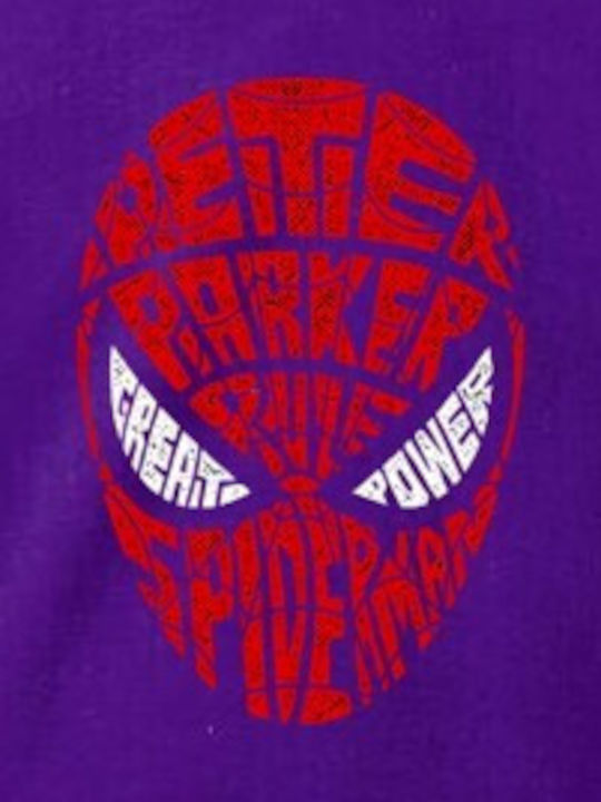 Kinder-Sweatshirt mit Kapuze Purple