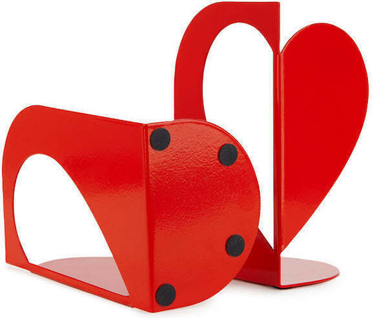 Suporturi De Capăt De Carte Inimă Love Double Bookend Balvi 28211