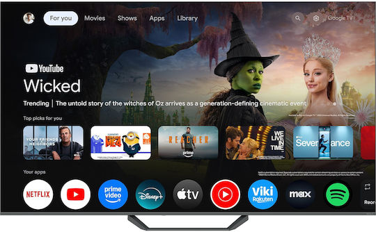 Tesla Smart Τηλεόραση 75" 4K UHD QLED Q75E655GUS HDR (2025)
