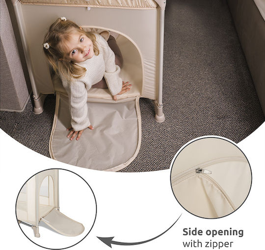 Lorelli Torino Playpen 2 Levels With Mattress Grey 68x127cm